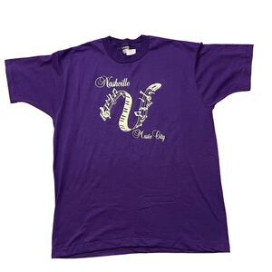 Vintage Nashville Music City Souvenir Shirt